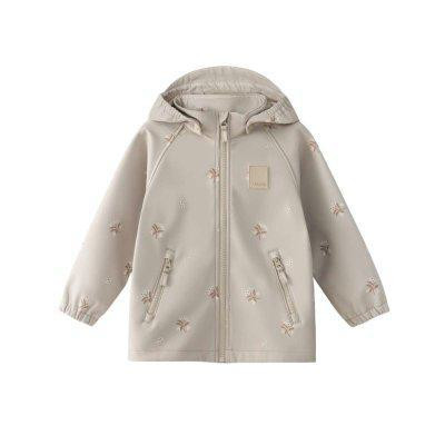 Softshellová bunda Lake Silver Cloud Flower Leokid 