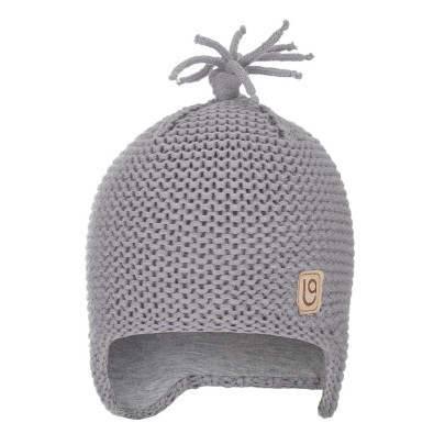 Čepice pletená na uši Outlast ® šedá Little Angel 