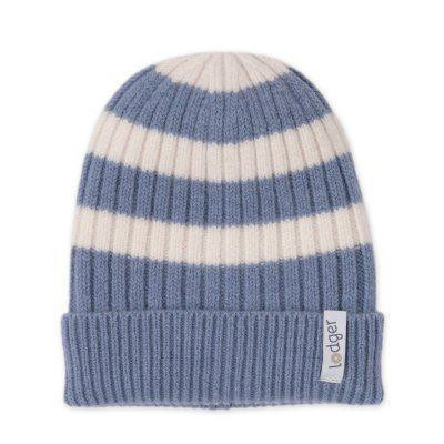 Čepice Stripe Merino Stone Lodger
