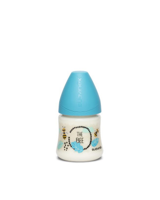 Láhev kulatá savička latex 150 ml 0m+ SUAVINEX