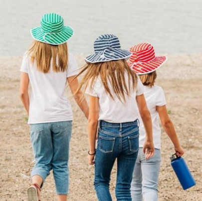 Dětský klobouček s UV Kidz Striped oboustranný