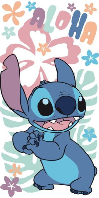 Osuška Lilo and Stitch "Hawaiian Harmony" 70 x 140 cm Jerry Fabrics