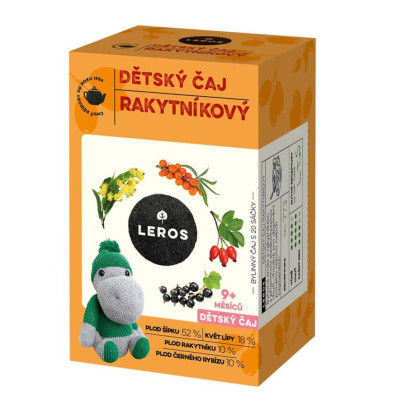 Dětský čaj Rakytníkový Leros