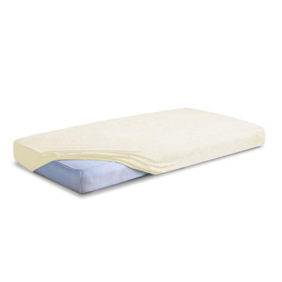 Prostěradlo froté 70x140 cm Béžové BabyMatex