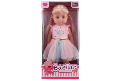 Panenka chodící a zpívajcí na baterie 40 cm