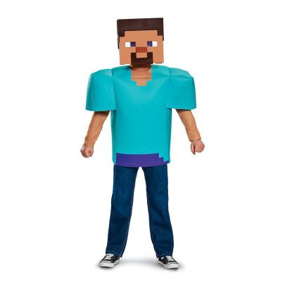 Minecraft - Steve kostým, 7-8 let