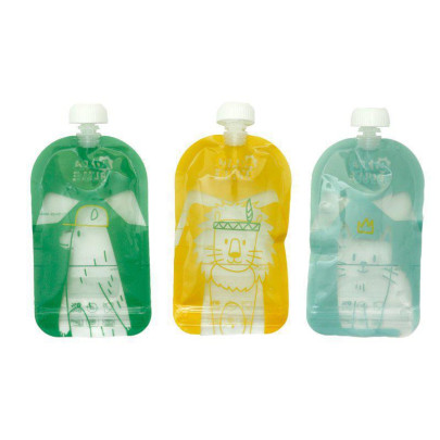 Sada sáčků 150 ml 15 ks Badabulle