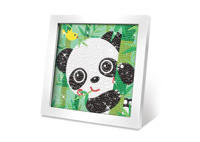 Kreativní set obraz s kamínky panda