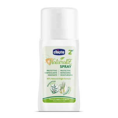 Chicco Sprej proti komárům ochranný a osvěžující 95% přírodních složek 100 ml, 2m+