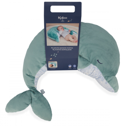 Petit Calme Podpůrný polštář s levandulí pro maminku a miminko Delfín 60 cm Kaloo 