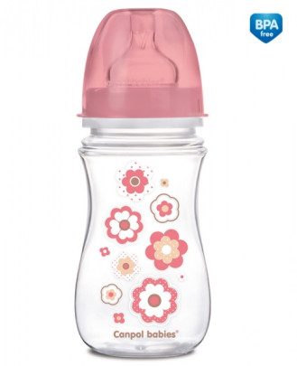 Antikoliková láhev se širokým hrdlem 240 ml Newborn baby Canpol babies