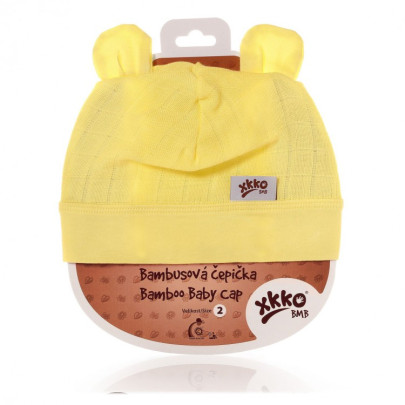 Bambusová dětská čepička Kikko vel. 3 (40-42cm)