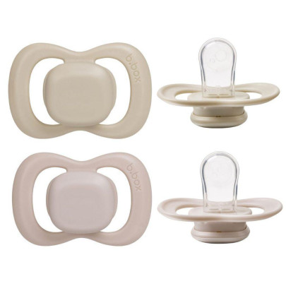 Šidítka silikon 2 ks 0-6 m B.box