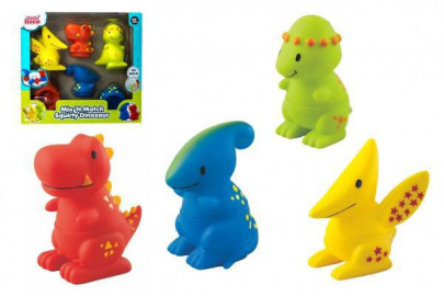 Dinosaurus skládací gumový do vany 12 m+