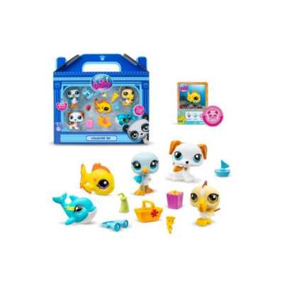 Littlest Pet Shop 5 figurek Pláž