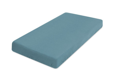 Mušelínové prostěradlo s gumou 60 x 120 cm BabyMatex