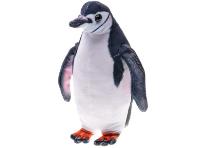 Tučňák uzdičkový plyšový 23 cm stojící 