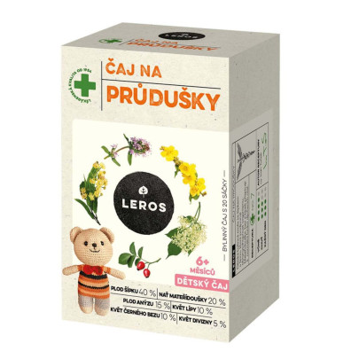 Dětský čaj na průdušky Leros