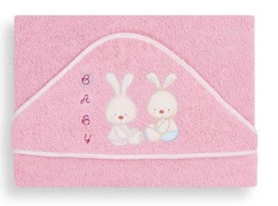 Dětská osuška froté 100 x 100 cm BABY Interbaby v dárkovém balení