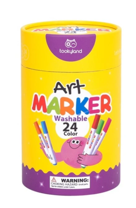 Fixy Smyvatelné s univerzálním hrotem ergonomické 24 ks