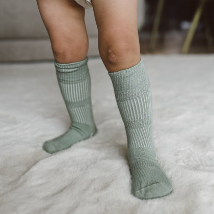 Dětské ponožky Stay-on-Socks Antislip vel. 18-24 m Calming Green 1 pár