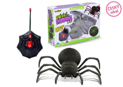 Pavouk RC svítí ve tmě 20 cm
