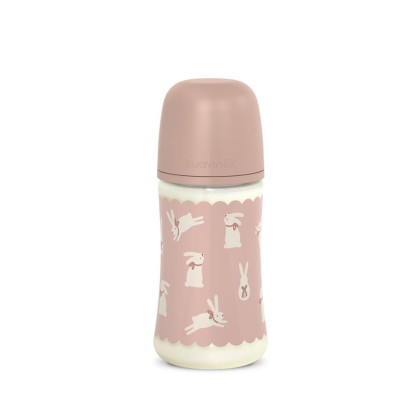 Kojenecká láhev Wonderland New 270 ml Fyziol průtok M Suavinex