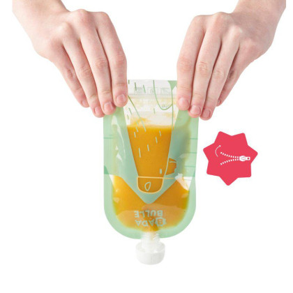 Sada sáčků 150 ml 15 ks Badabulle