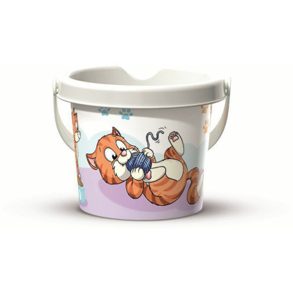Kyblík hravá kočička - průměr 13 cm Androni