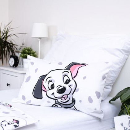 Disney povlečení do postýlky 101 Dalmatins "Play baby" 100 x 135, 40 x 60 cm Jerry Fabrics