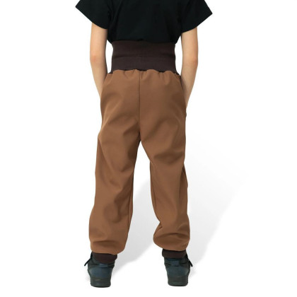 Rostoucí softshellové kalhoty Sport Brown Esito