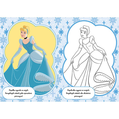 Omalovánky A5 Disney Princezny