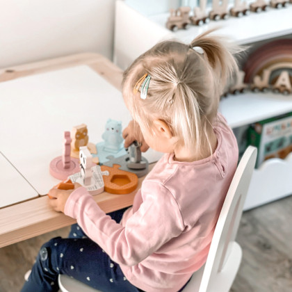 Dřevěné vkládací puzzle zvířátka small foot