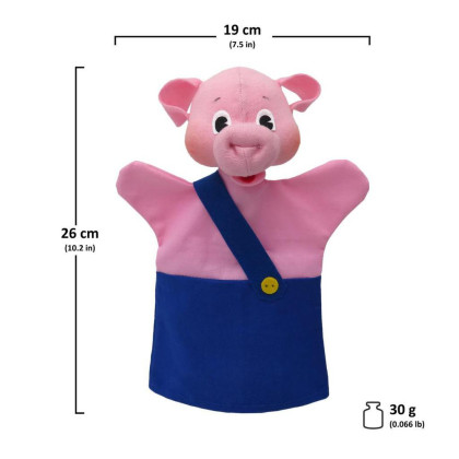 Maňásek Prasátko 26 cm