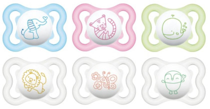 Šidítko Air Mini silikon 0m+ MAM