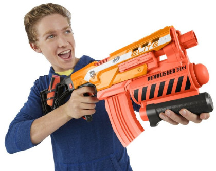 NERF Demolisher na šipky a mega střely