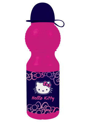 Láhev na pití plastová malá Hello Kitty 525 ml