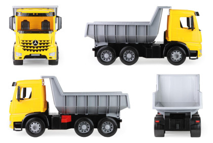 Auto sklápěč Mercedes Giga Trucks 65 cm Lena
