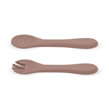 Příbor silikonový Take & Match 6 m+ Petite & Mars