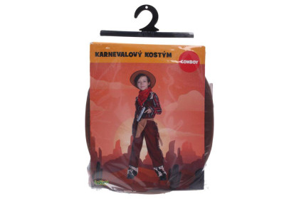 Set karneval - cowboy Vel. M 110 - 120 cm