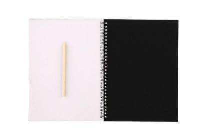 Škrabací/Vyškrabovací notes duhový 10 listů
