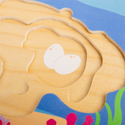 Puzzle Životní cyklus želvy Bigjigs Toys