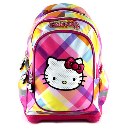 Školní batoh Hello Kitty - Yellow Square