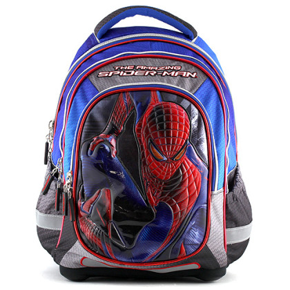 Školní batoh Spiderman - Modro-černý