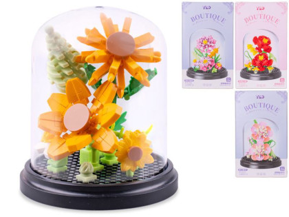 Stavebnice květiny 224 - 229 ks