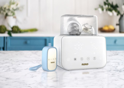 Odsávačka mateřského mléka duo elektrická handsfree Velo Neno
