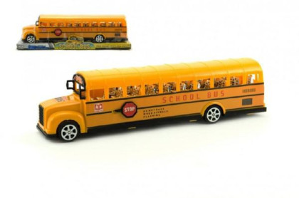 Autobus školní 30cm na setrvačník