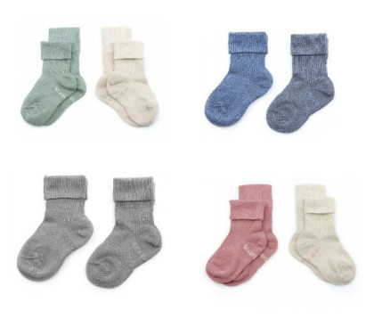 Dětské ponožky Stay-on-Socks Vel. 12 - 18 m 2 páry KipKep