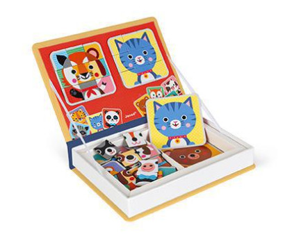 Magnetibook Zvířata Puzzle Janod