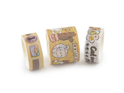 Ozdobná lepicí páska dětské motivy sada Washi 